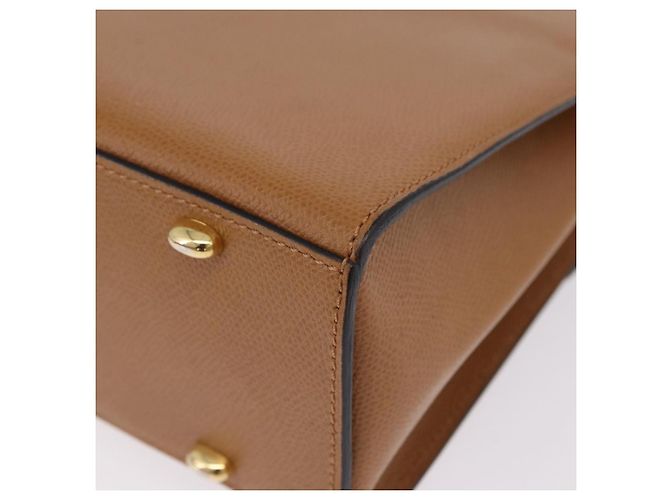 Céline CELINE Handtasche Leder 2way Beige Gold - Ansicht 18