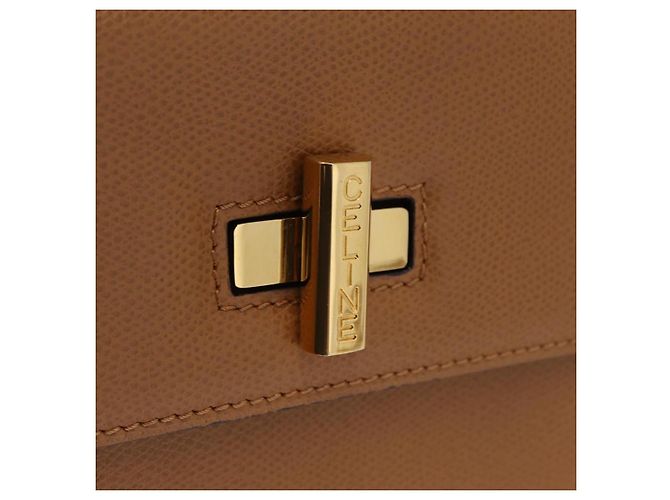 Céline CELINE Handtasche Leder 2way Beige Gold - Ansicht 19
