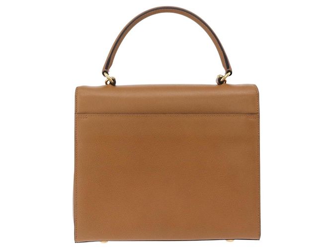 Céline CELINE Handtasche Leder 2way Beige Gold - Ansicht 2