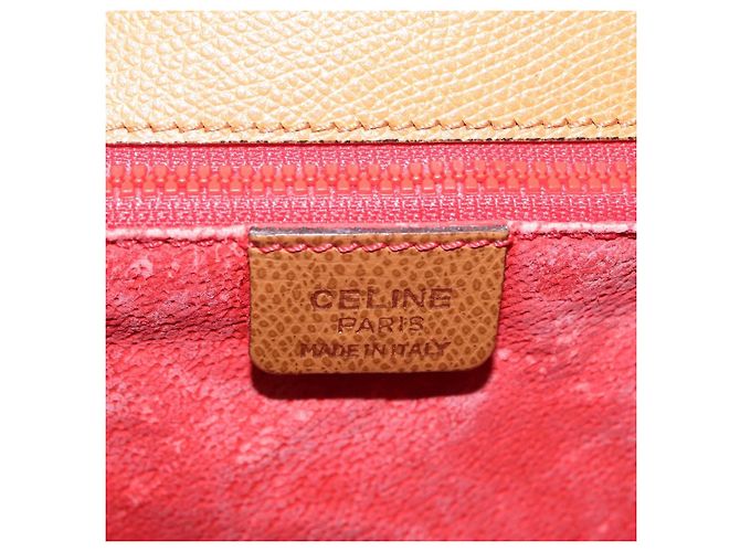 Céline CELINE Handtasche Leder 2way Beige Gold - Ansicht 20