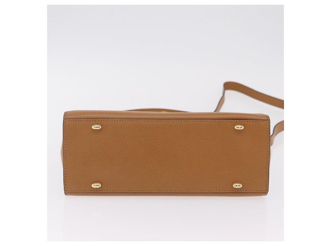 Céline CELINE Handtasche Leder 2way Beige Gold - Ansicht 5