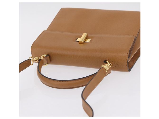 Céline CELINE Handtasche Leder 2way Beige Gold - Ansicht 6
