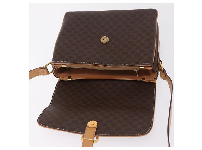 Céline CELINE Macadam Shoulder Bag PVC Brown Gold Tone - vista 20