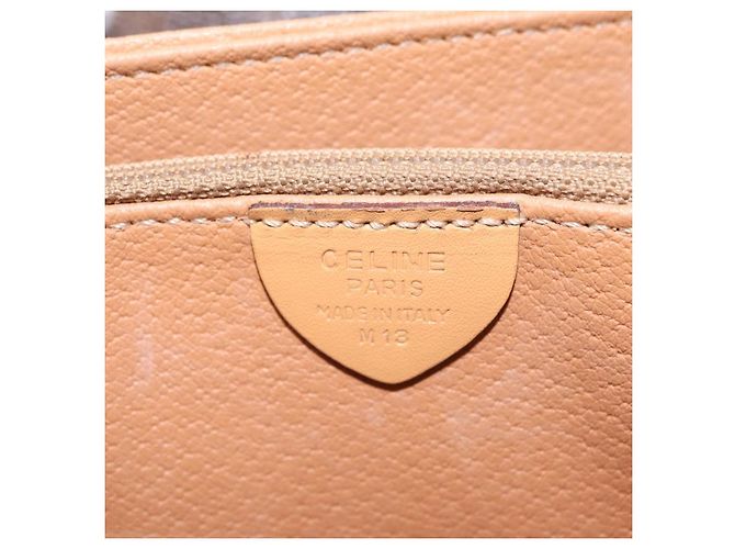 Céline CELINE Macadam Shoulder Bag PVC Brown Gold Tone - vista 23