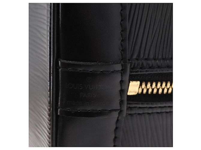 LOUIS VUITTON Epi Alma Hand Bag Black M52142 LV - vista 14