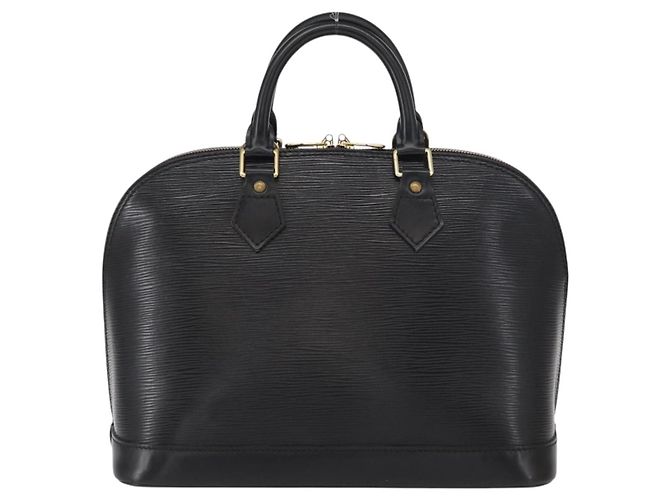 LOUIS VUITTON Epi Alma Hand Bag Black M52142 LV - vista 3