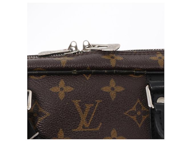 LOUIS VUITTON Monogram Macassar Porte Documents Voyage Bag M52005 LV - vista 10