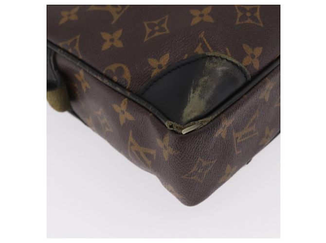 LOUIS VUITTON Monogram Macassar Porte Documents Voyage Bag M52005 LV - vista 17