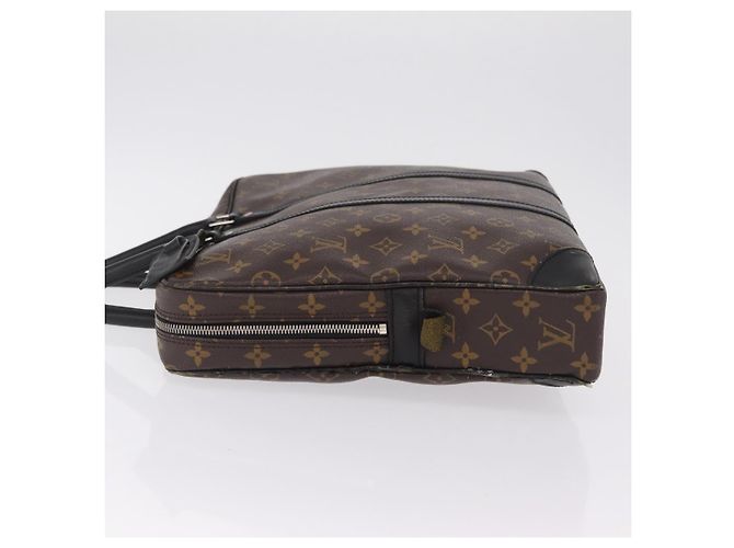 LOUIS VUITTON Monogram Macassar Porte Documents Voyage Bag M52005 LV - vista 5