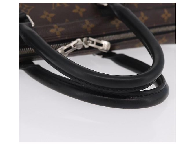 LOUIS VUITTON Monogram Macassar Porte Documents Voyage Bag M52005 LV - vista 9