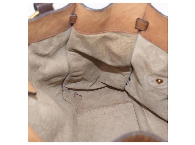 Miu Miu Hand Bag Leather Brown Gold - vista 21