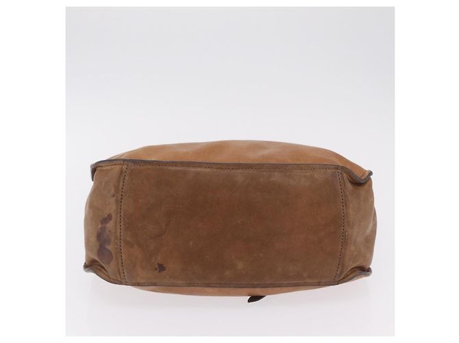 Miu Miu Hand Bag Leather Brown Gold - vista 6
