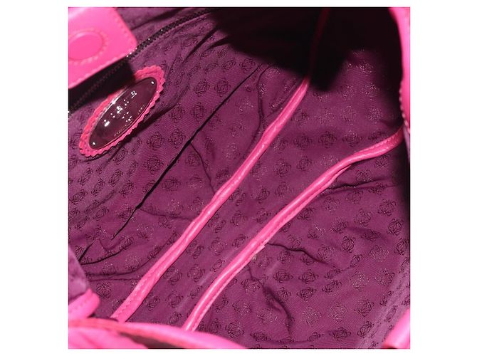 LOEWE Vient 30 Shoulder Bag Leather Pink - vista 11