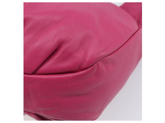 LOEWE Vient 30 Shoulder Bag Leather Pink - vista 15