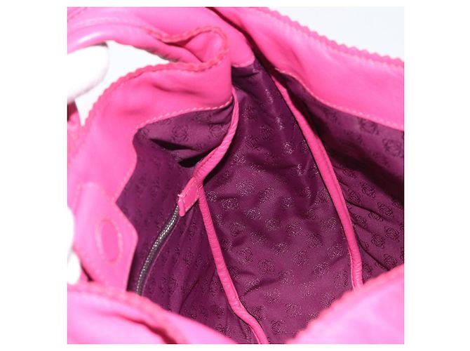 LOEWE Vient 30 Shoulder Bag Leather Pink - vista 18