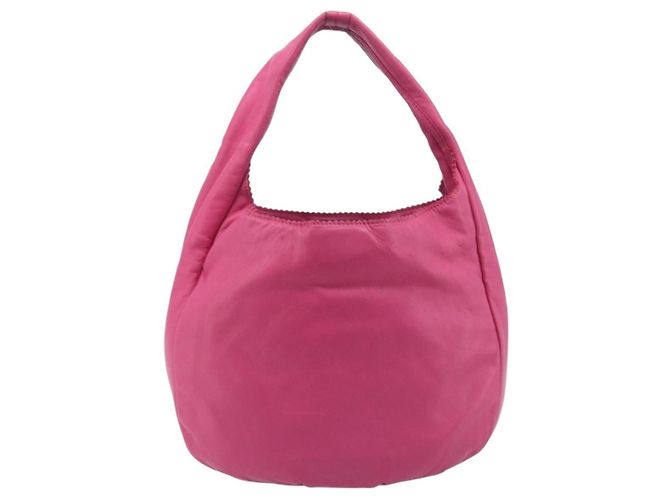 LOEWE Vient 30 Shoulder Bag Leather Pink - vista 2