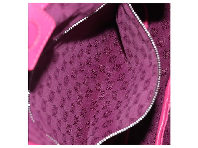 LOEWE Vient 30 Shoulder Bag Leather Pink - vista 21