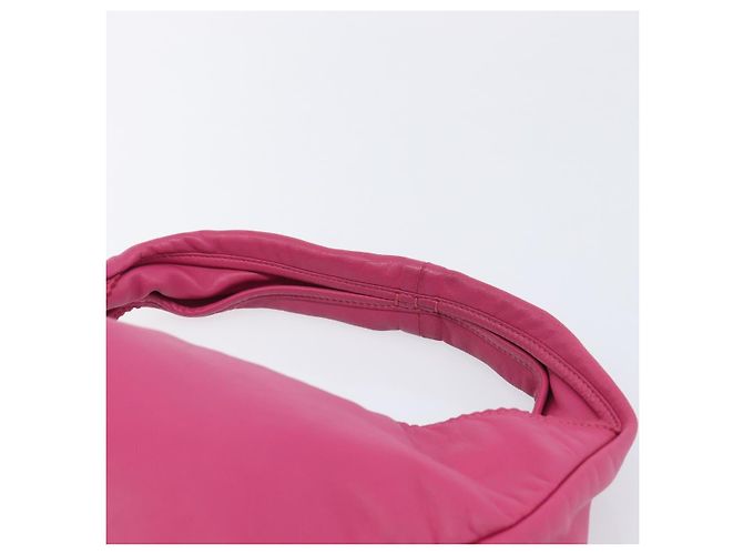 LOEWE Vient 30 Shoulder Bag Leather Pink - vista 8
