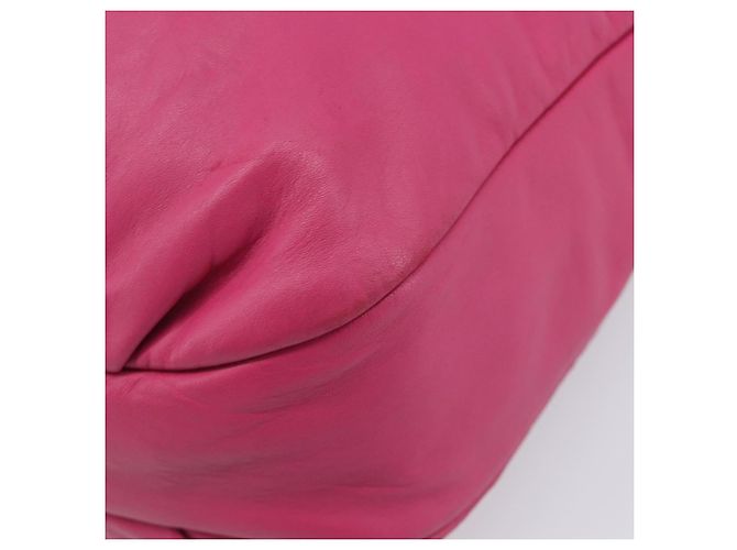 LOEWE Vient 30 Shoulder Bag Leather Pink - vista 9