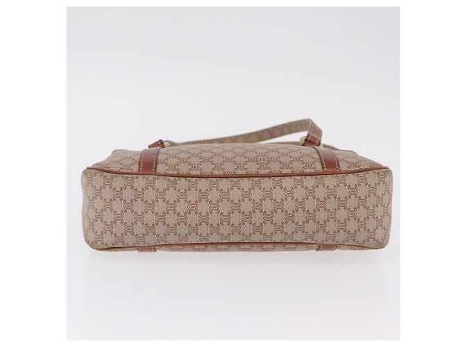 Céline CELINE Macadam Canvas Tote Bag PVC Beige Gold - vista 10
