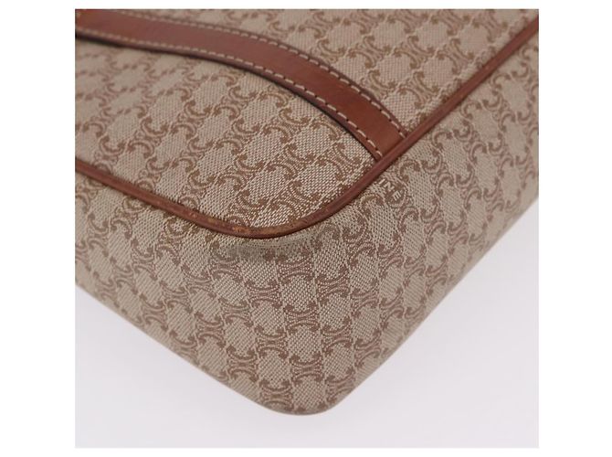 Céline CELINE Macadam Canvas Tote Bag PVC Beige Gold - vista 11