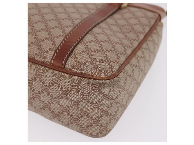 Céline CELINE Macadam Canvas Tote Bag PVC Beige Gold - vista 12