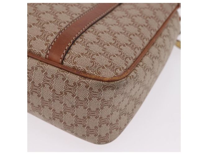 Céline CELINE Macadam Canvas Tote Bag PVC Beige Gold - vista 14