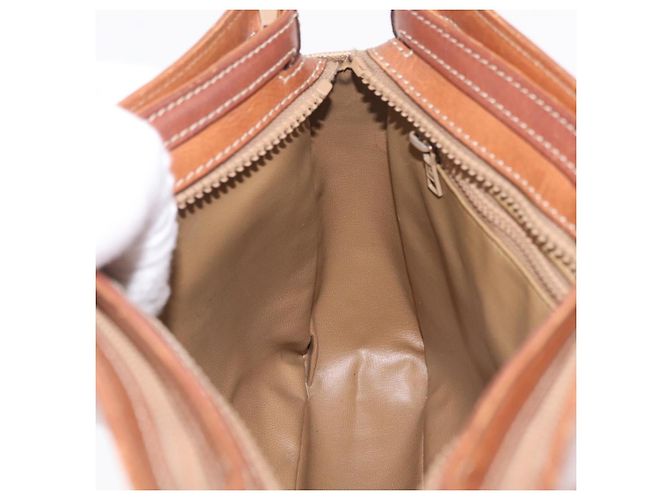 Céline CELINE Macadam Canvas Tote Bag PVC Beige Gold - vista 21