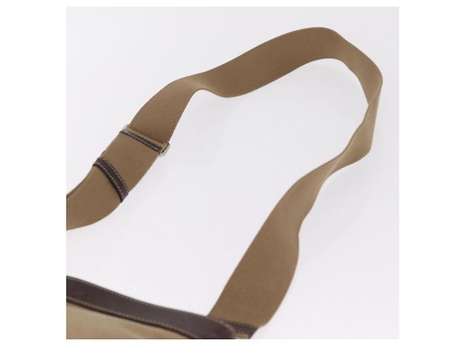 PRADA Bolsa de Ombro Canvas Beige Silver - vista 10