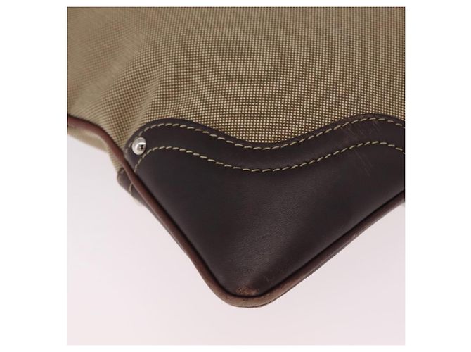 PRADA Bolsa de Ombro Canvas Beige Silver - vista 17