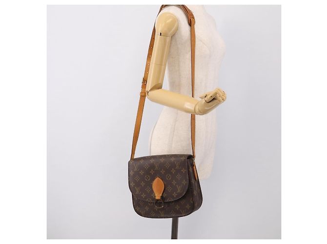 Saint-Cloud LOUIS VUITTON Monogram Saint Cloud GM Shoulder Bag M51242 LV - Ansicht 29