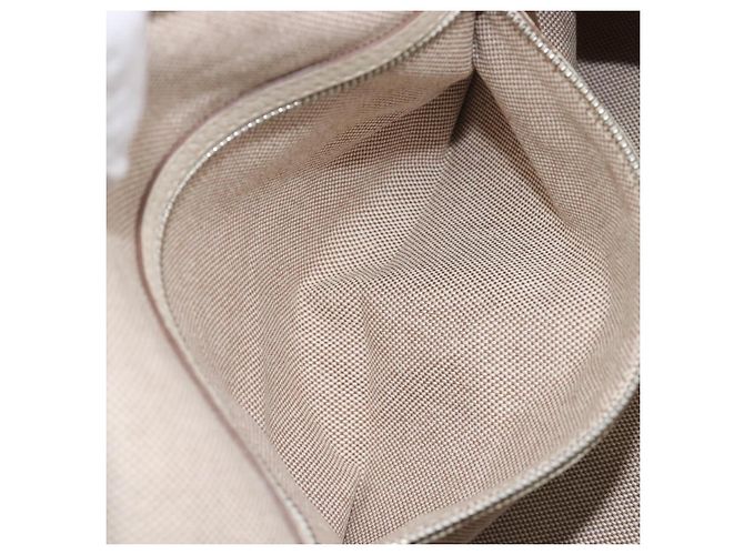 Christian Dior Panarea Hand Bag Canvas Ivory Silver - Ansicht 25