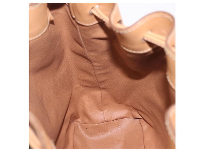 Céline CELINE Macadam Canvas Shoulder Bag PVC Beige Gold - vista 19