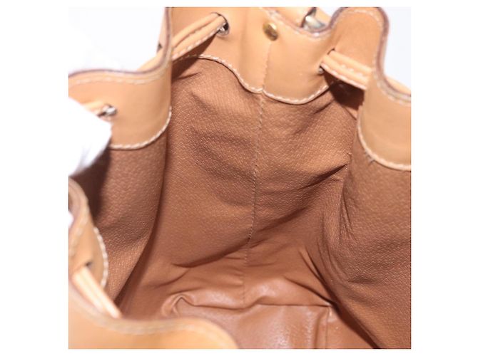Céline CELINE Macadam Canvas Shoulder Bag PVC Beige Gold - vista 20