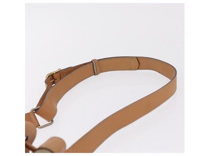 Céline CELINE Macadam Canvas Shoulder Bag PVC Beige Gold - vista 8