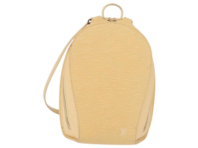 LOUIS VUITTON Epi Mabillon Backpack Vanilla M5223A LV - view 13