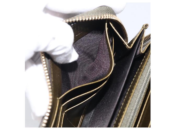 GUCCI Long Wallet Patent leather Red Gold 308005 - vista 14