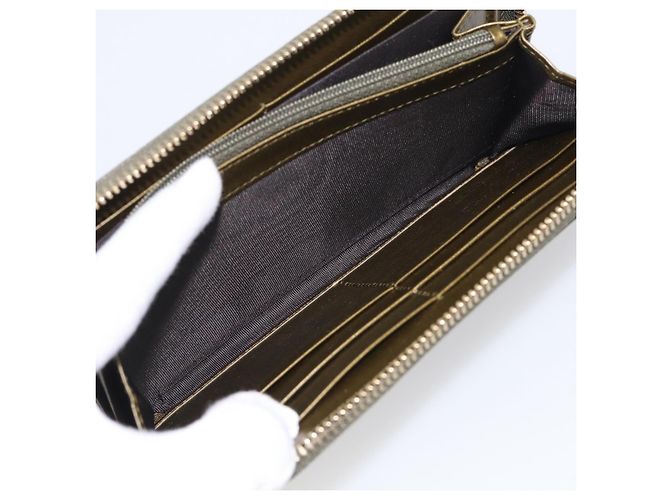 GUCCI Long Wallet Patent leather Red Gold 308005 - vista 20