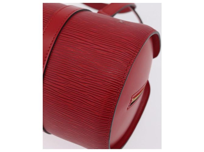 LOUIS VUITTON Epi Soufflot Hand Bag Red M52227 LV - vista 14