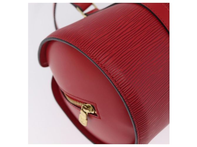 LOUIS VUITTON Epi Soufflot Hand Bag Red M52227 LV - vista 9