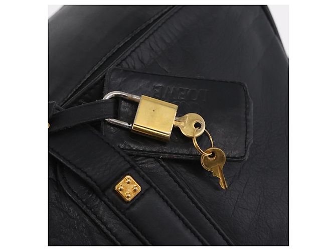 LOEWE Tote Bag Leather Black Gold - vista 10