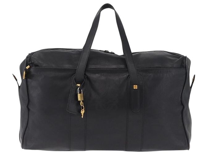 LOEWE Tote Bag Leather Black Gold - vista 13