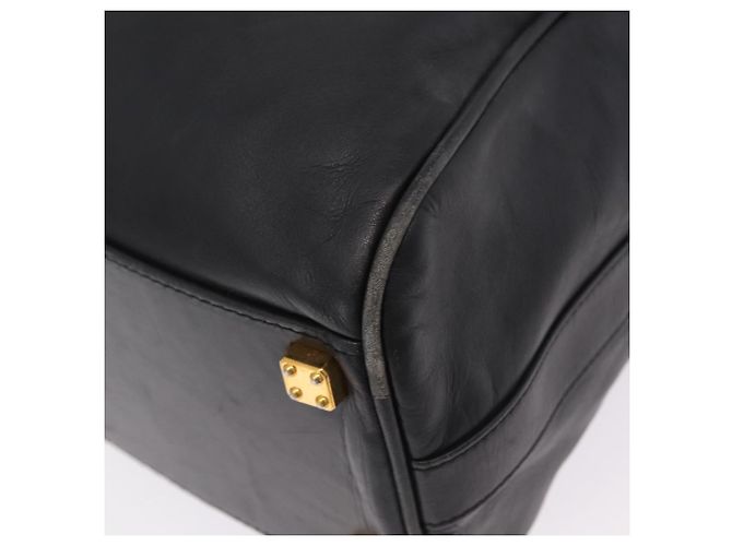 LOEWE Tote Bag Leather Black Gold - vista 14