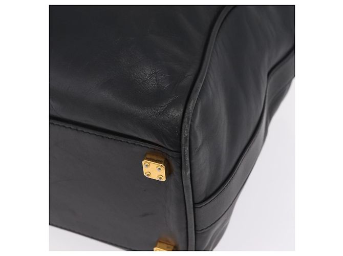 LOEWE Tote Bag Leather Black Gold - vista 16
