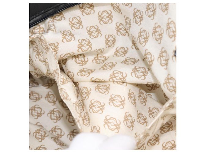 LOEWE Tote Bag Leather Black Gold - vista 21