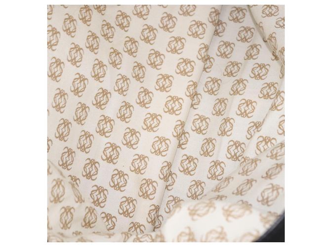 LOEWE Tote Bag Leather Black Gold - vista 22