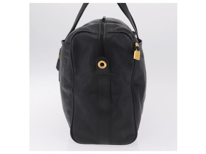 LOEWE Tote Bag Leather Black Gold - vista 3