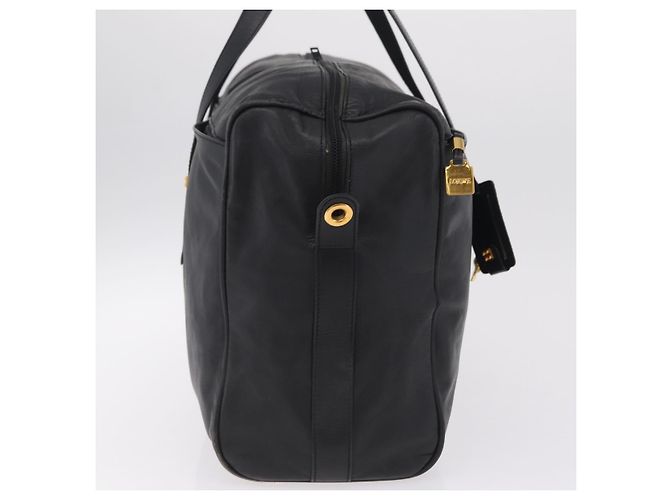 LOEWE Tote Bag Leather Black Gold - vista 4
