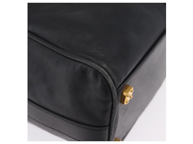 LOEWE Tote Bag Leather Black Gold - vista 9