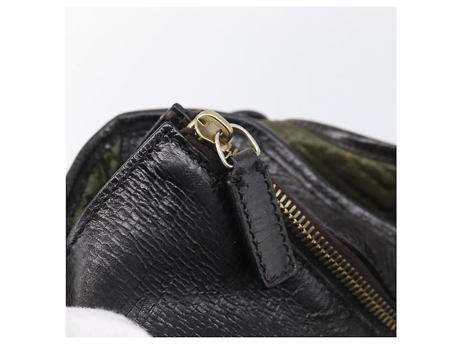 FENDI Shoulder Bag Nylon Green Gold Tone 8BH156 - vista 10